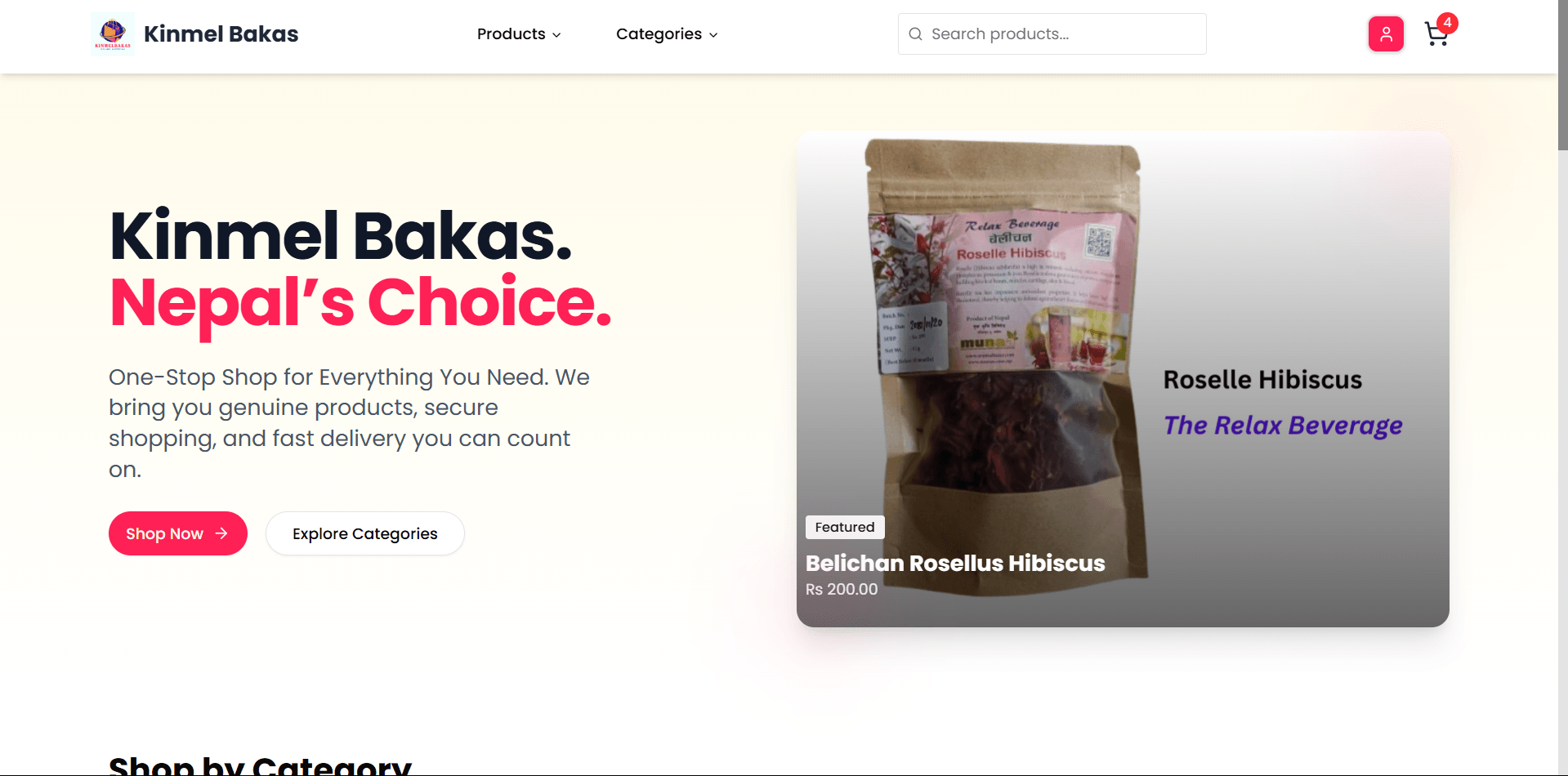 Kinmel Bakas project screenshot